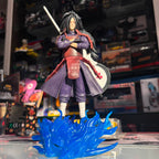 Naruto Madara Uchiha Reanimated Figure with Blue Chakra Aura Base