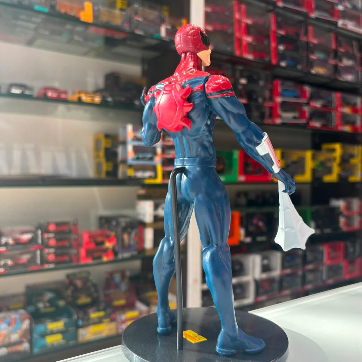 Spider-Man 2099 Miguel O'Hara Collectible Figure with Web Blast Effect