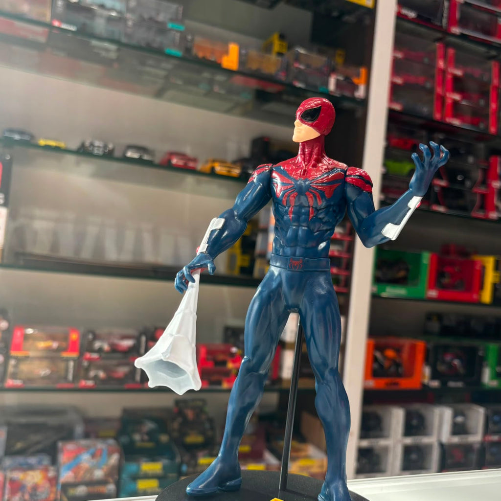 Spider-Man 2099 Miguel O'Hara Collectible Figure with Web Blast Effect