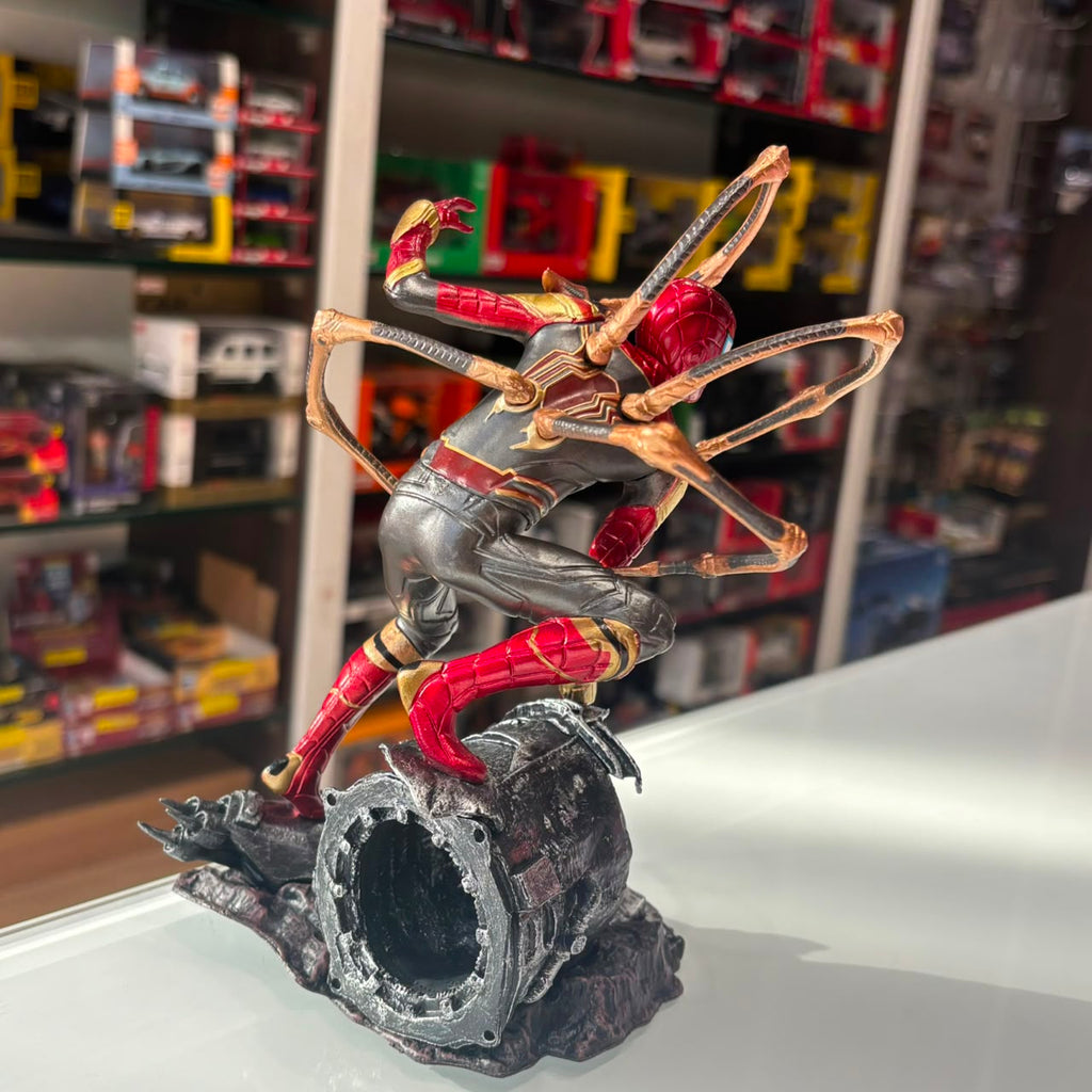 Marvel Avengers Iron Spider-Man Figure with Diorama Base