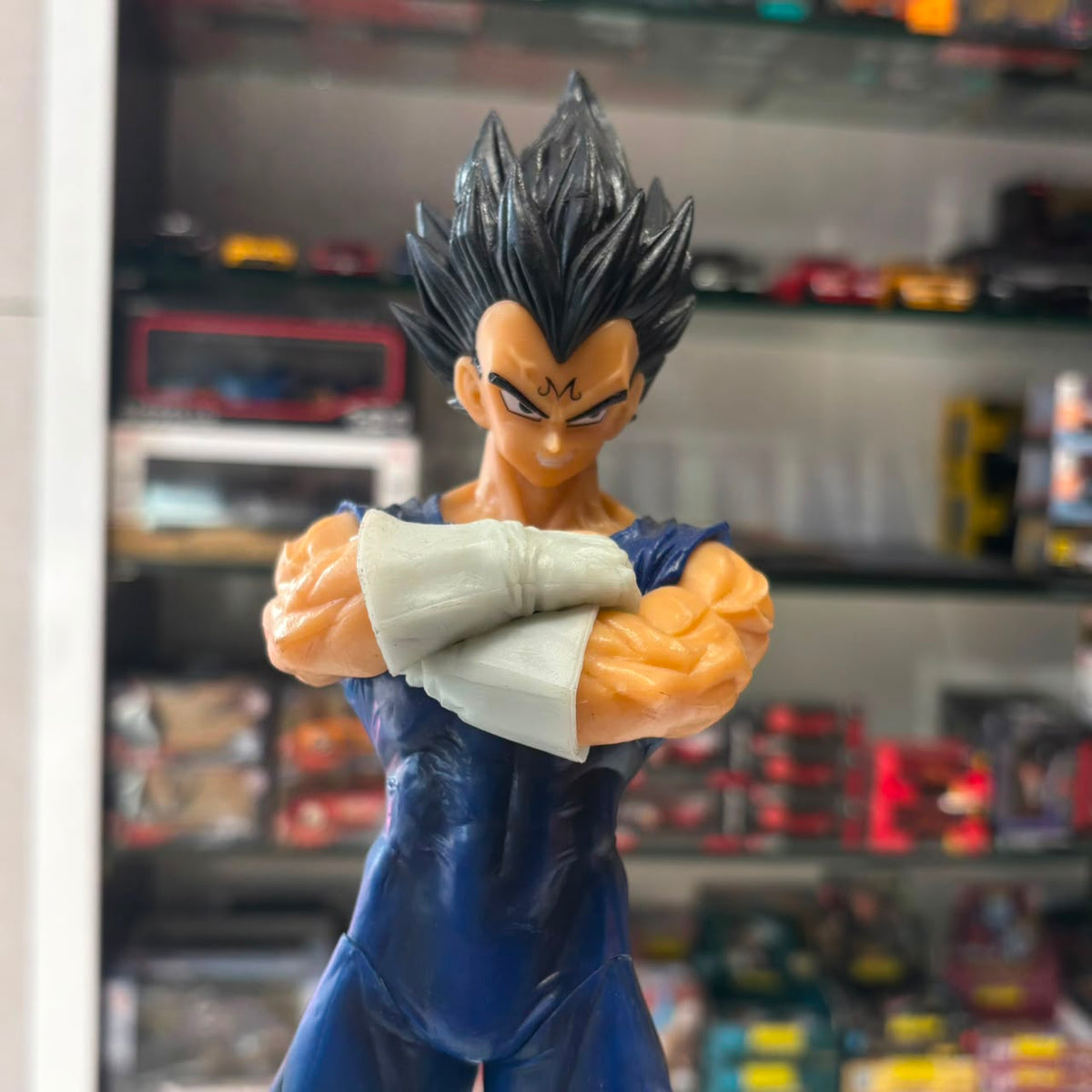 Dragon Ball Z Majin Vegeta Collectible Figure Set with Interchangeable Head