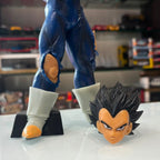 Dragon Ball Z Majin Vegeta Collectible Figure Set with Interchangeable Head