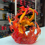 Pokémon Charizard Flame Vortex Statue Collectible Figure with Fire Effects