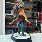 Demon Slayer Inosuke Hashibira Unmasked Boar Pelt Collectible Anime Figure