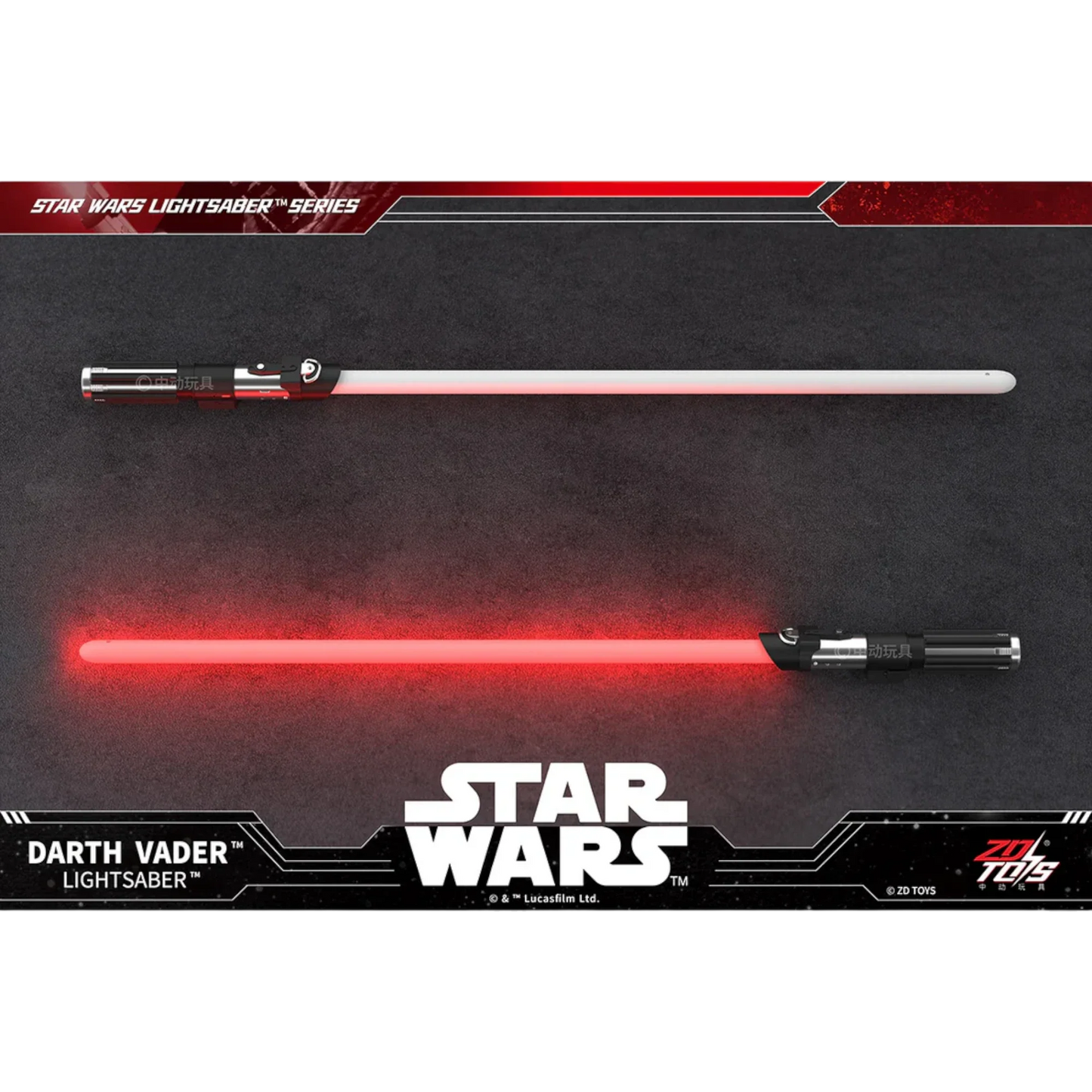 ZD Toys Star Wars Darth Vader Lightsaber (Red)