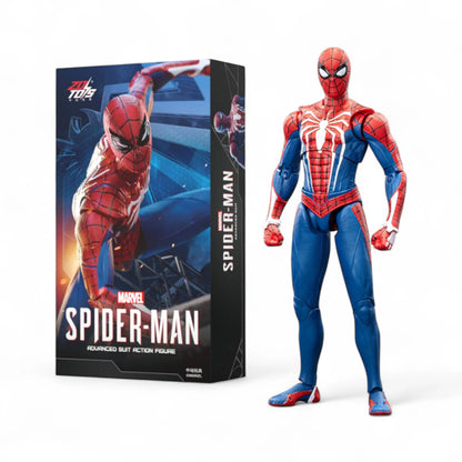 ZD Toys Marvel's Spider-Man Action Figure (Insomniac Games Advanced Suit)