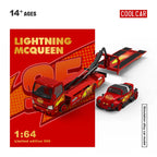 COOLCAR Volkswagen Beetle & Hino 300 Lightning McQueen Livery
