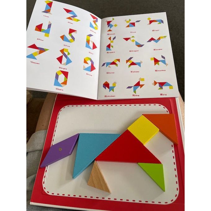 Travel Tangram Puzzle