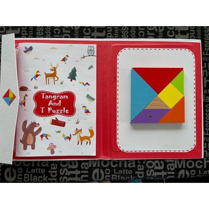 Travel Tangram Puzzle