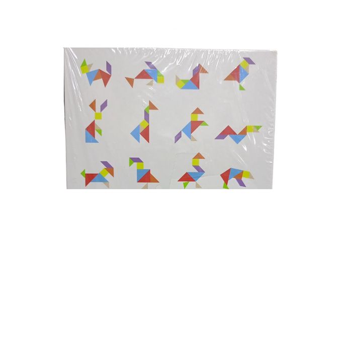 Travel Tangram Puzzle