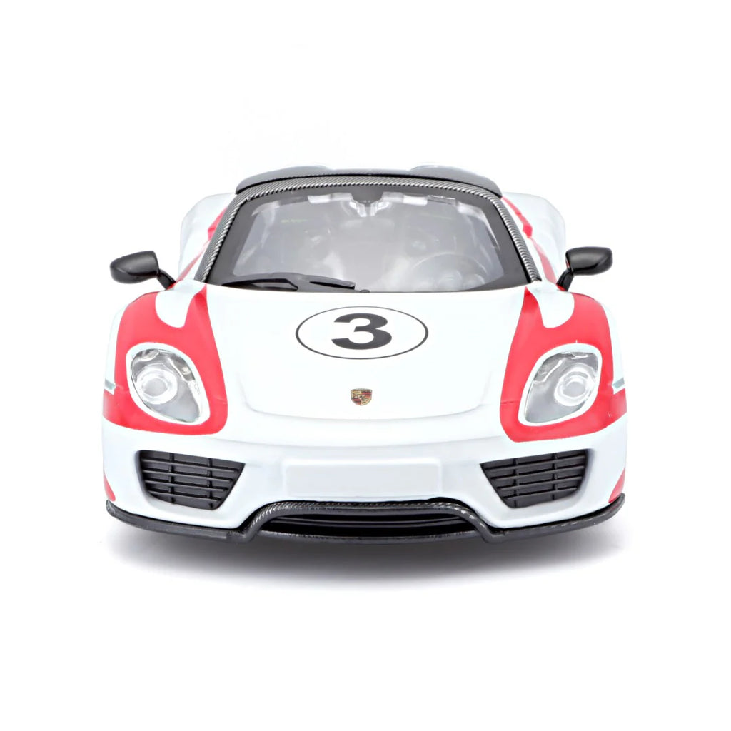 Bburago Porsche 918 Weissach 1:24 Scale Diecast Model