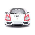 Bburago Porsche 918 Weissach 1:24 Scale Diecast Model