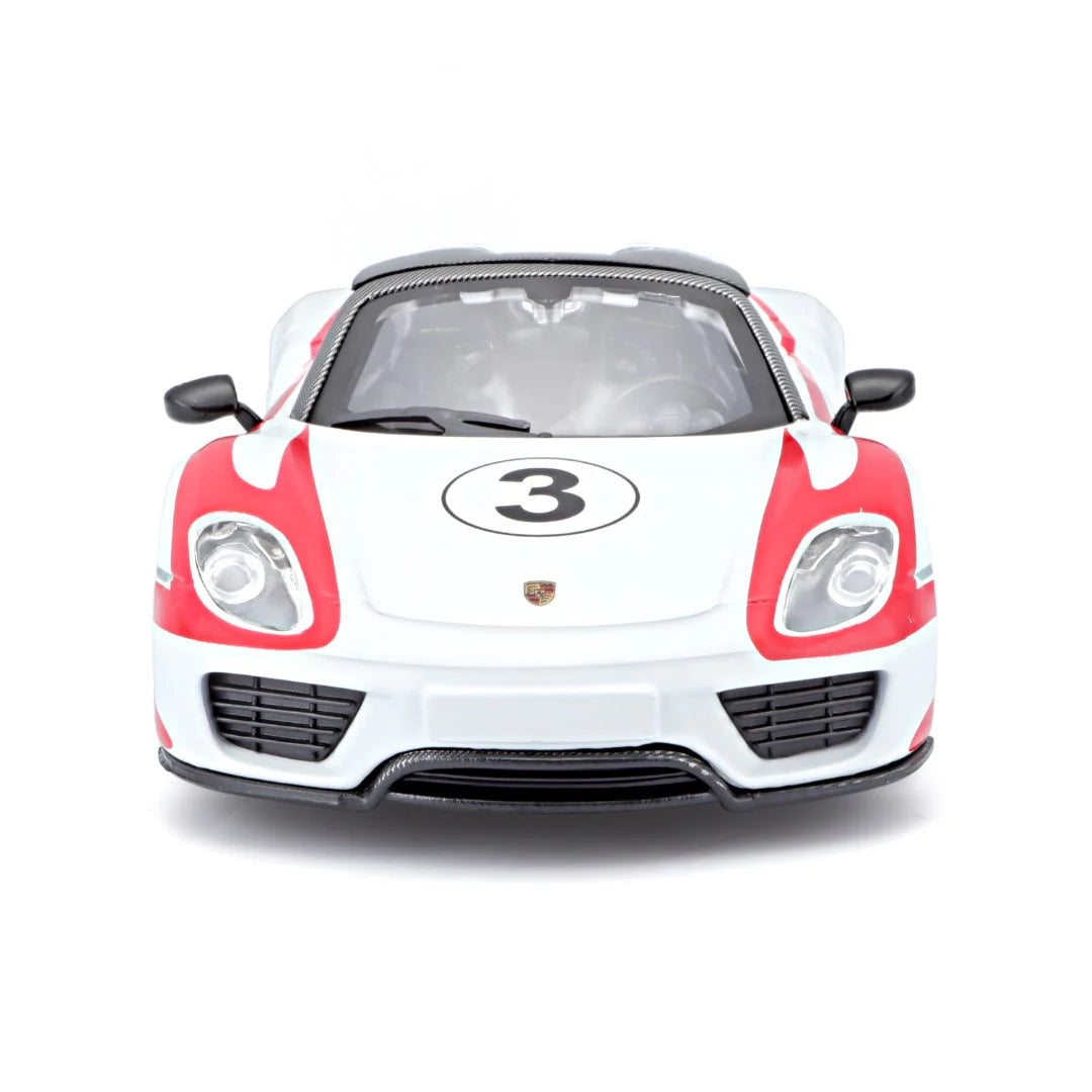 Bburago Porsche 918 Weissach 1:24 Scale Diecast Model