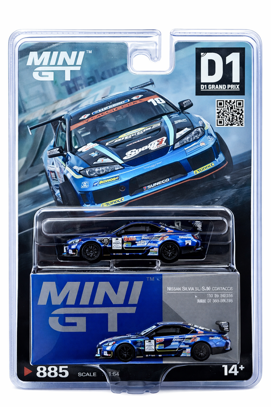 Nissan Silvia (S15) Official Scale Model Car by Mini GT