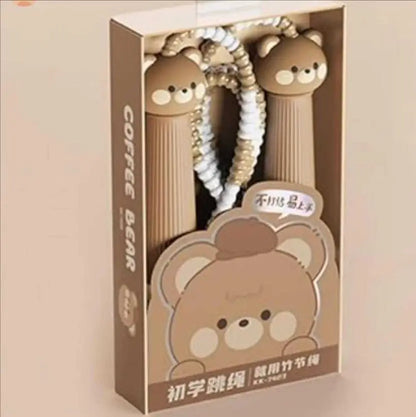 Coffee Bear Skipping Rope