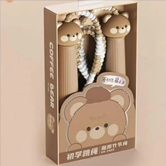 Coffee Bear Skipping Rope