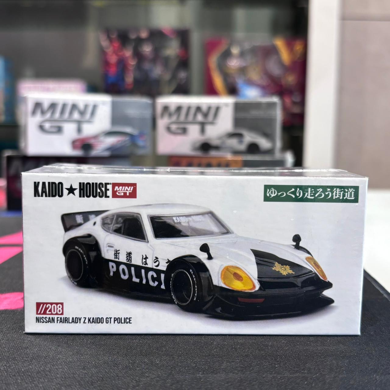 Kaido House 1:64 Nissan Fairlady Z Kaido GT Police Diecast Model