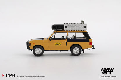 MiniGT 1: 64 Range Rover 1981 Camel Trophy Diecast Model