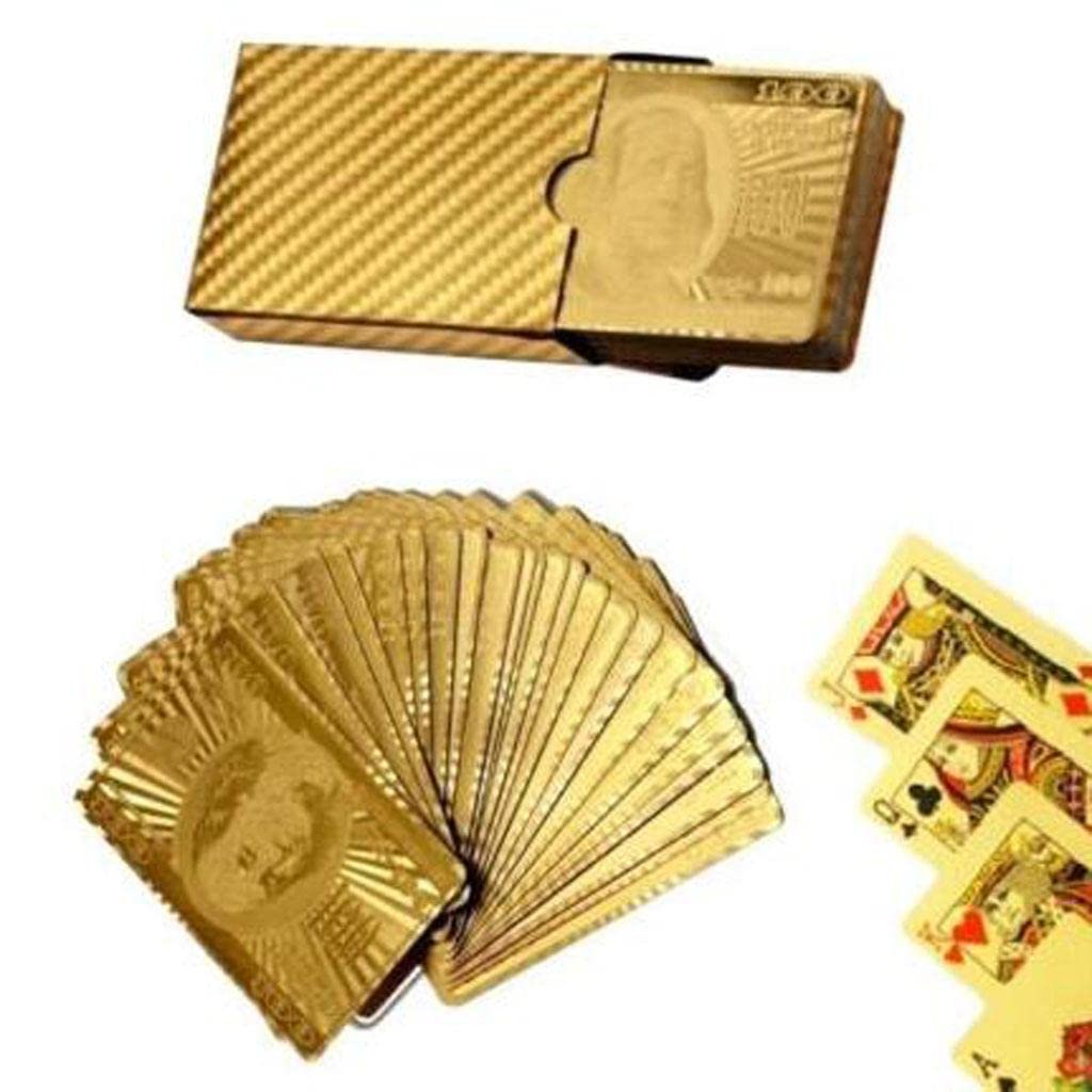 Playing cards SIL/Gold