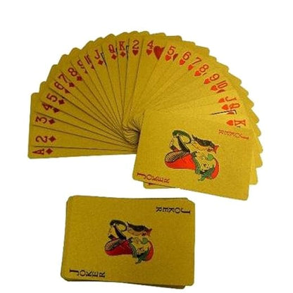 Playing cards SIL/Gold