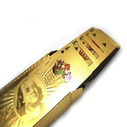 Playing cards SIL/Gold