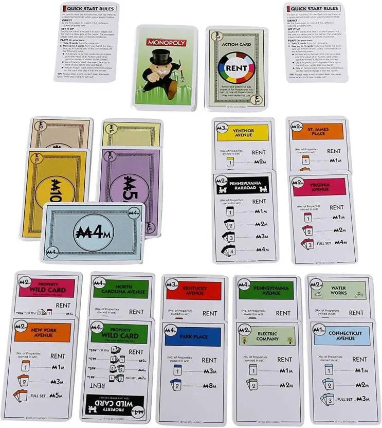 Monopoly Deal Card Game