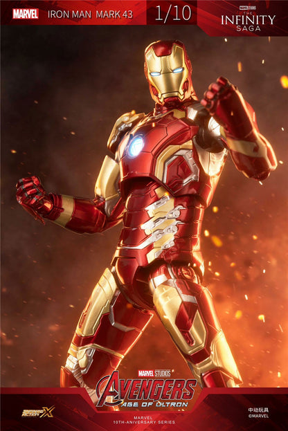 ZD Toys Iron Man Mark XLIII Action Figure (Avengers Age of Ultron)