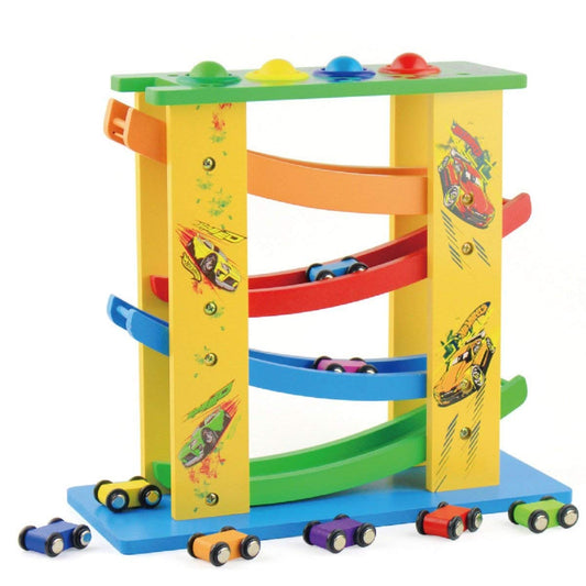 Wooden Giant Race Track Car Puzzle