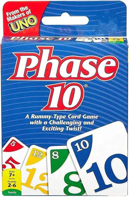 Phase 10 cards