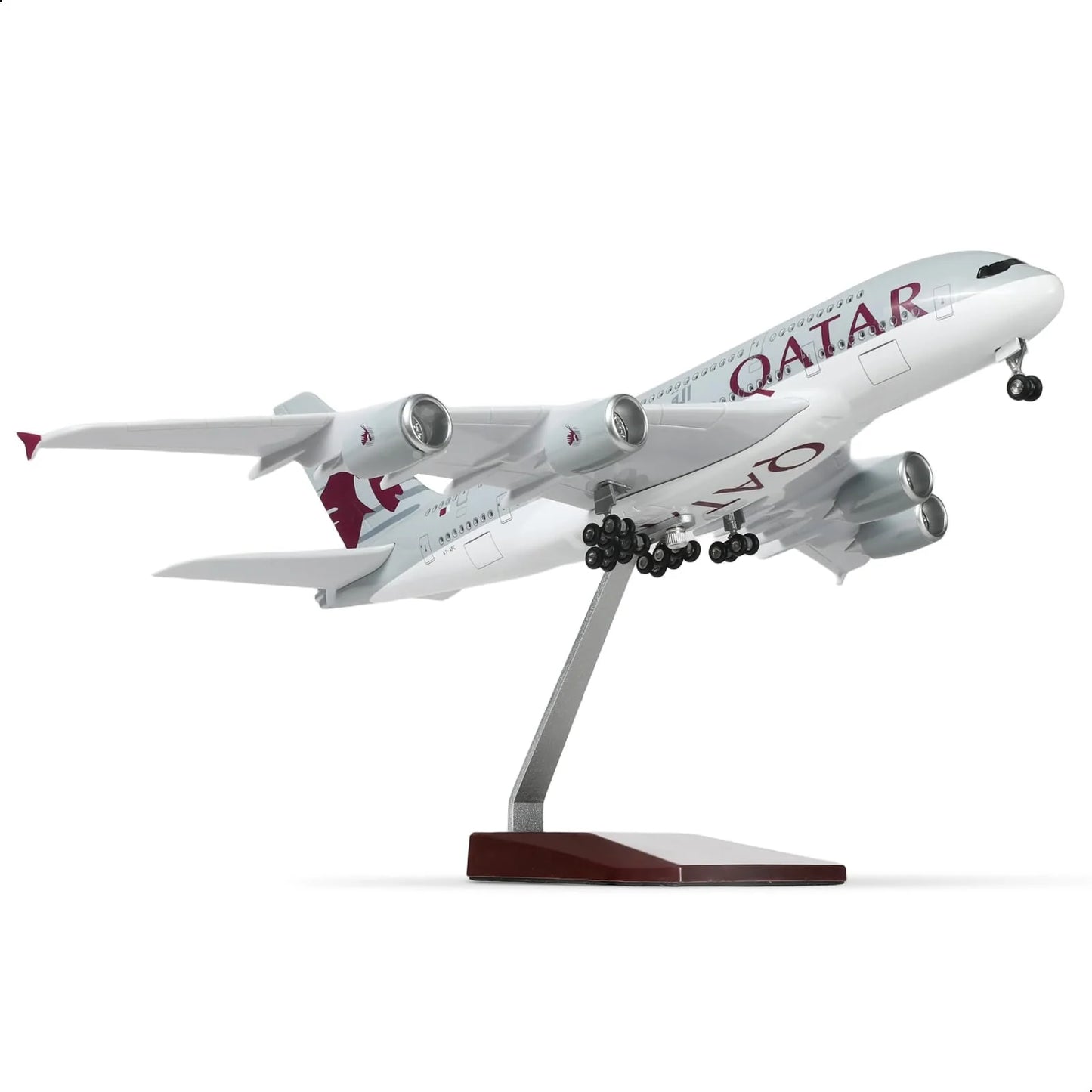 Qatar Airways Airbus A380 1:160 Scale Diecast Airplane Model (47cm)