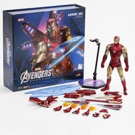 ZD Toys Iron Man Mark 85 1/10 Scale Action Figure from Avengers Endgame with Light Effects