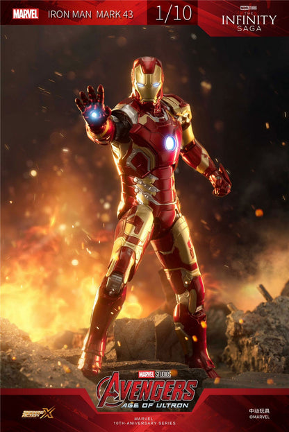 ZD Toys Iron Man Mark XLIII Action Figure (Avengers Age of Ultron)