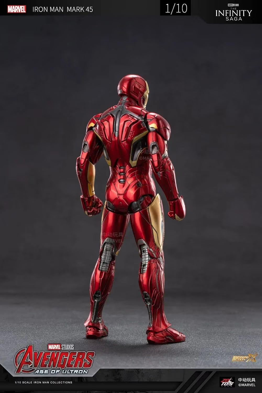 ZD Toys Iron Man Mark 45 Action Figure (Avengers: Age of Ultron)