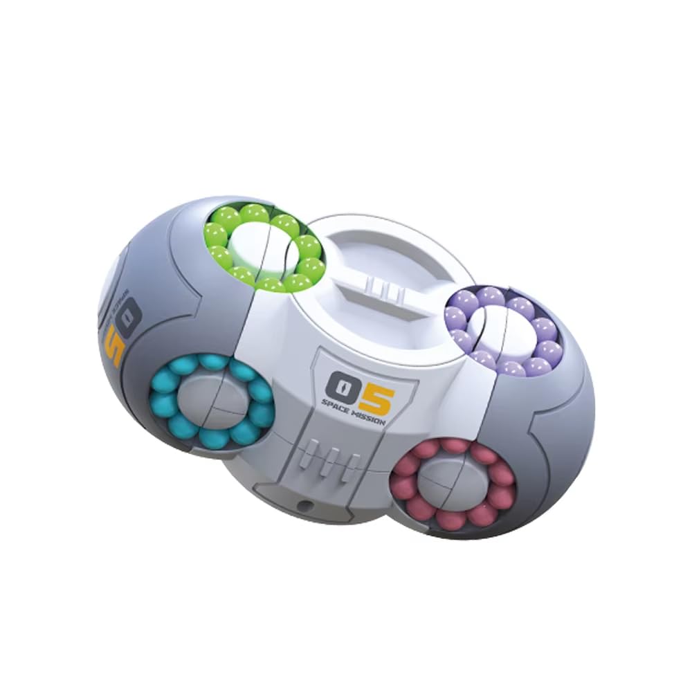 Space UFO Rotating Magic Bean Cube