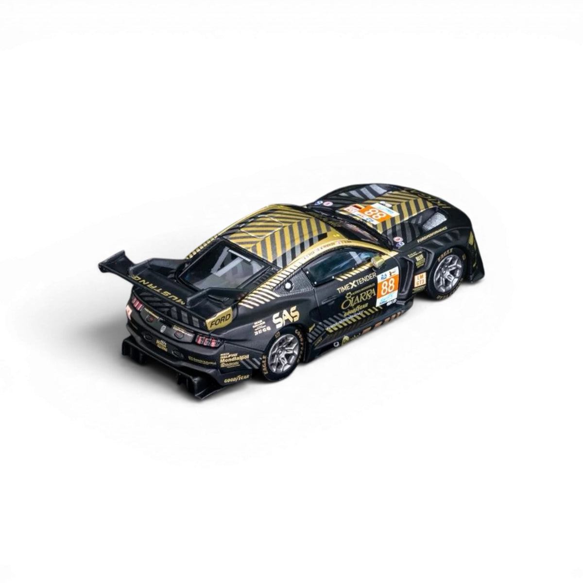 Elowen Art Ford Mustang GT3 #88 Black 1:64 Scale Diecast Model Car