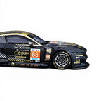 Elowen Art Ford Mustang GT3 #88 Black 1:64 Scale Diecast Model Car