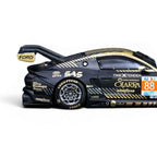 Elowen Art Ford Mustang GT3 #88 Black 1:64 Scale Diecast Model Car