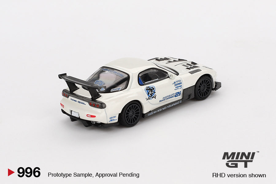MiniGT 1:64 Mazda RX-7 (FD3S) Itosyoukai Rei-gouki with RE Amemiya Diecast Model