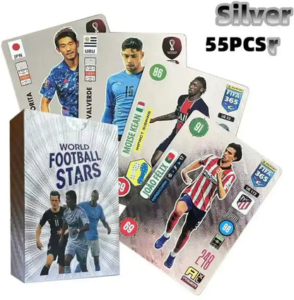 Football Star 55 Gold/Silver Cards