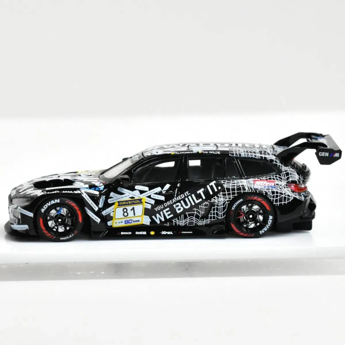 JICAR BMW M3 Touring G81 Nurburgring 24h #81 1:64 Diecast Model Car