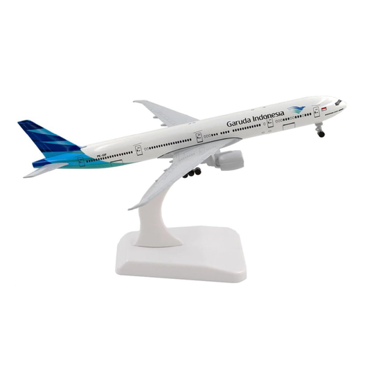 Garuda Indonesia Boeing 777 300ER 1:200 Scale Diecast Airplane Model (20cm)
