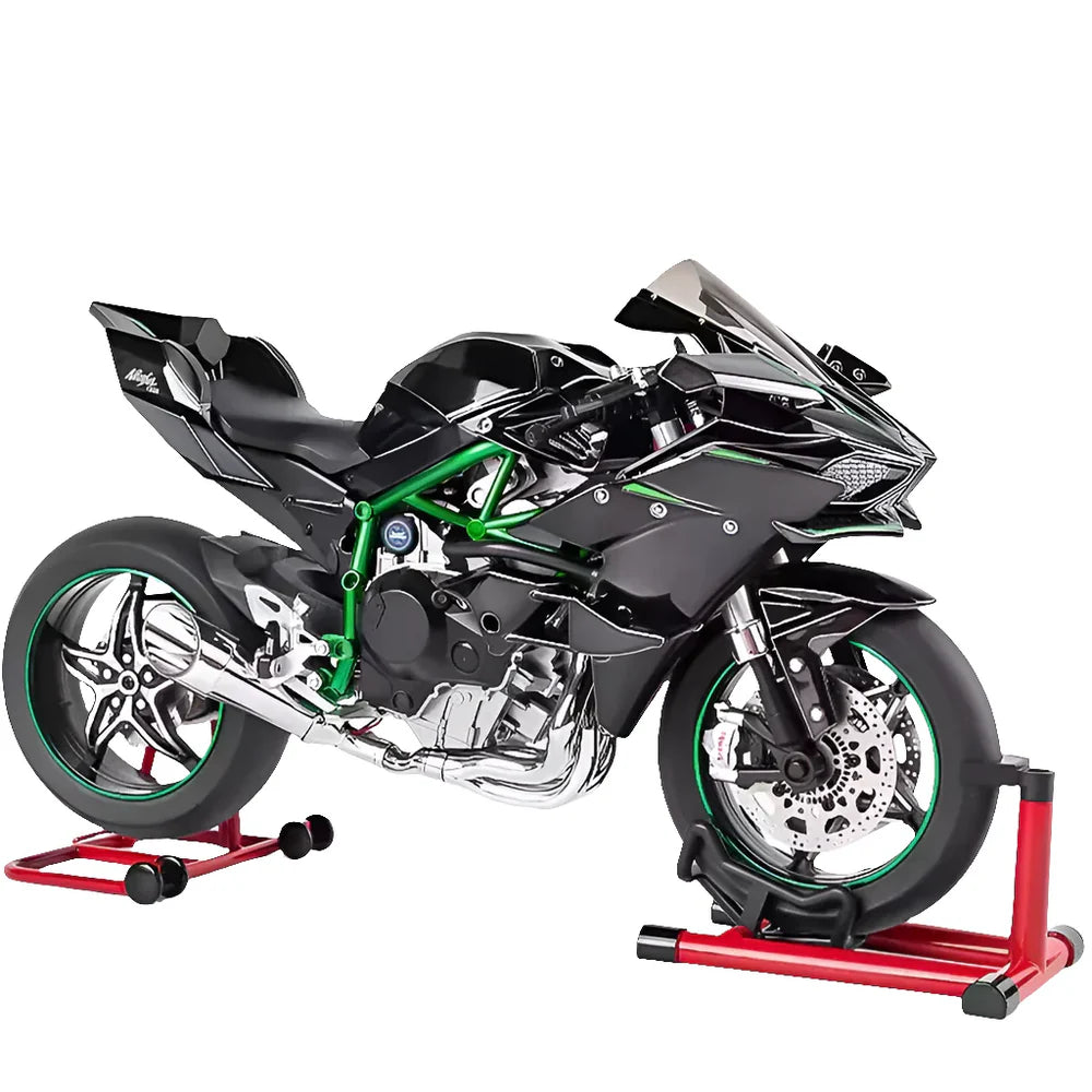 Kawasaki H2R 1:6 Scale Model (Matte Black)