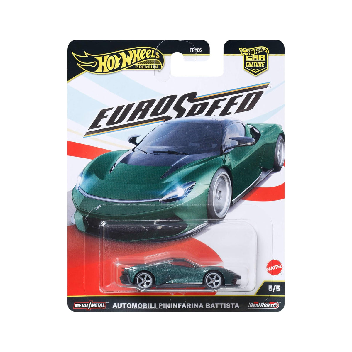 Hot Wheels Eurospeed (Set of 5)