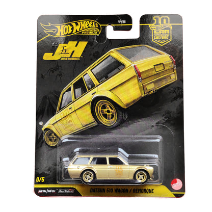 Hot Wheels '71 Datsun 510 Wagon Chase Japan Historics