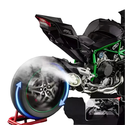 Kawasaki H2R 1:6 Scale Model (Matte Black)