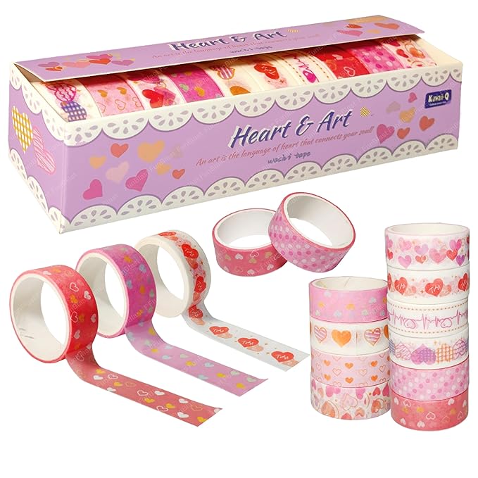 Kawaii Washi Tape - 10 Pcs