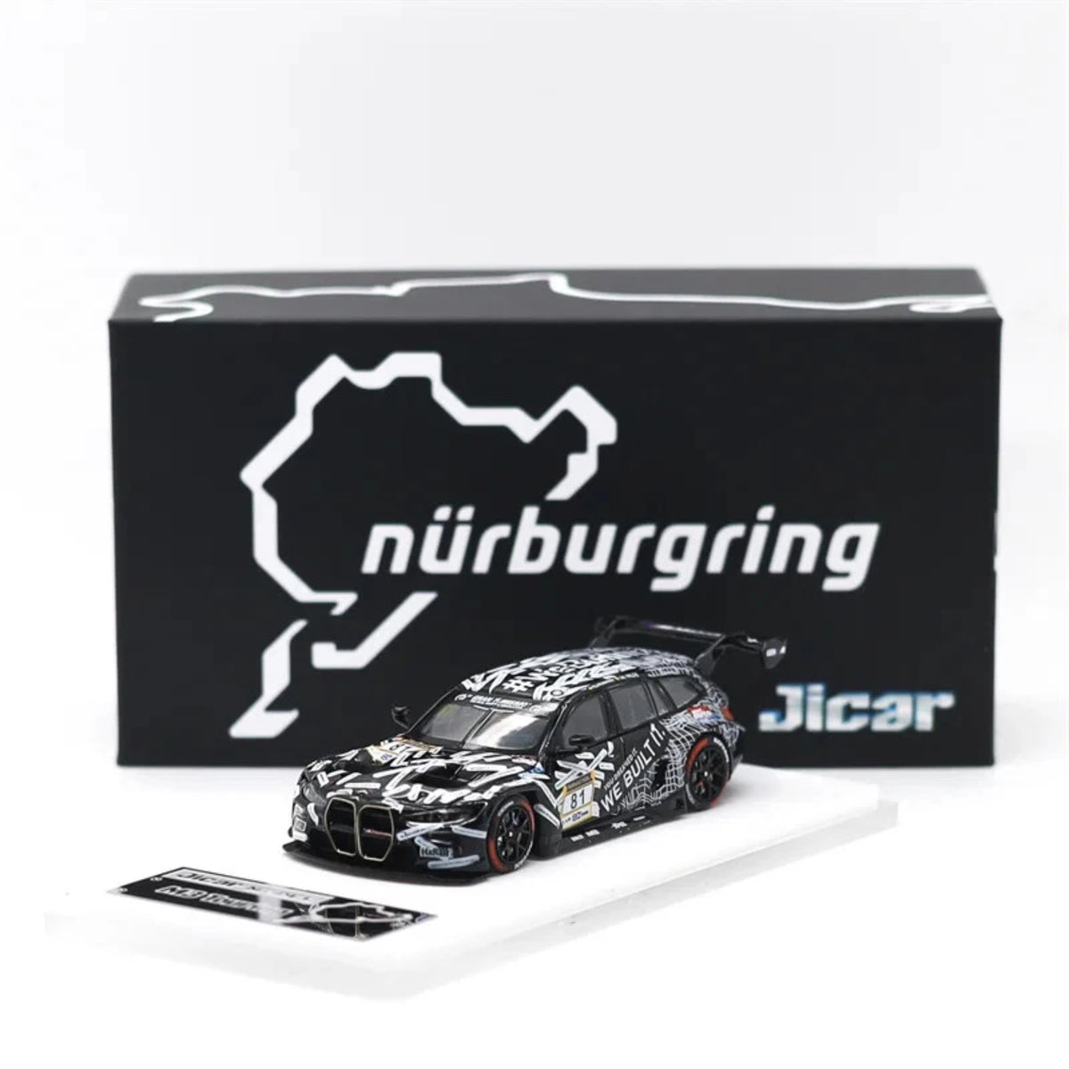 JICAR BMW M3 Touring G81 Nurburgring 24h #81 1:64 Diecast Model Car