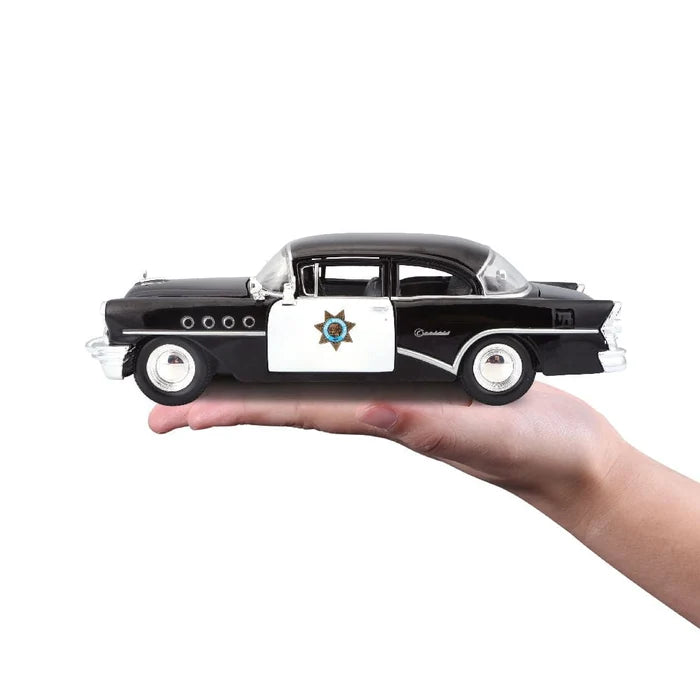 Maisto 1955 Buick Century California Highway Patrol 1:24 Scale Diecast Model