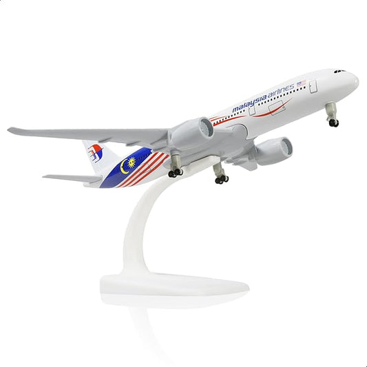 Malaysia Airlines Airbus A350 1:200 Scale Diecast Airplane Model (20cm)