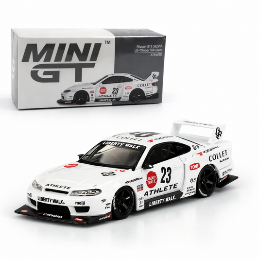 Mini GT Nissan S15 Silvia LB Super Silhouette Official Model Car by MiniGT